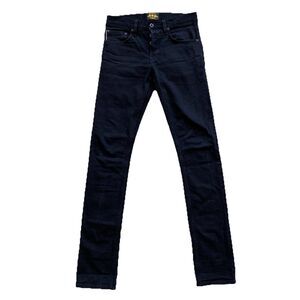 Brave Star Jeans Mens 29x34 Selvage Denim The Slim Straight Button Fly Made USA